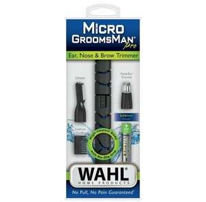 Wahl Micro Groomsman Pro Ear, Nose & Brow Trimmer with Lithium Power